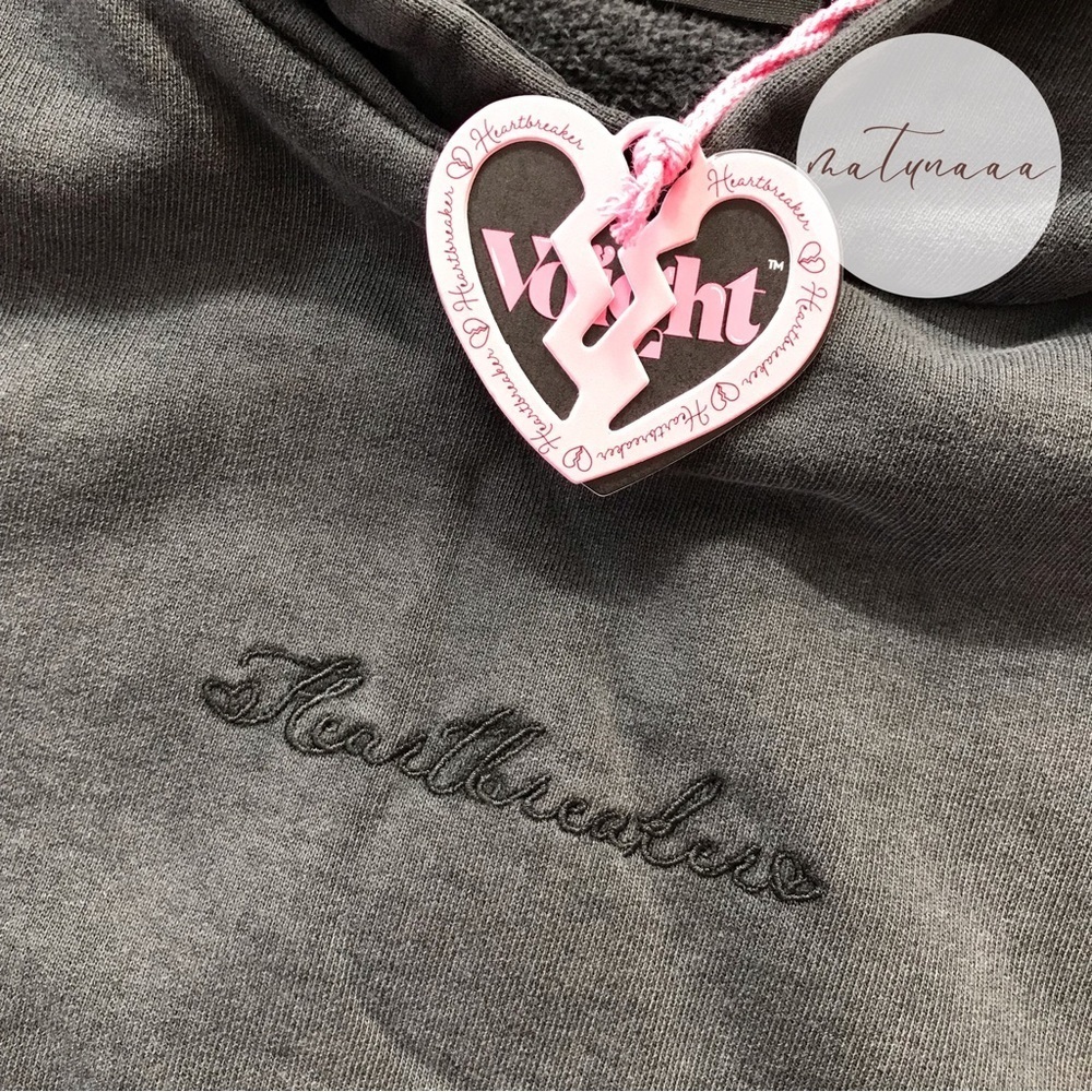 Voight by Valentina Heartbreaker Hoodie in Black - Picture 2 of 4